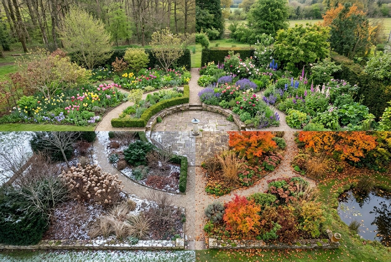 Entretien d'un jardin : le calendrier idéal mois par mois
